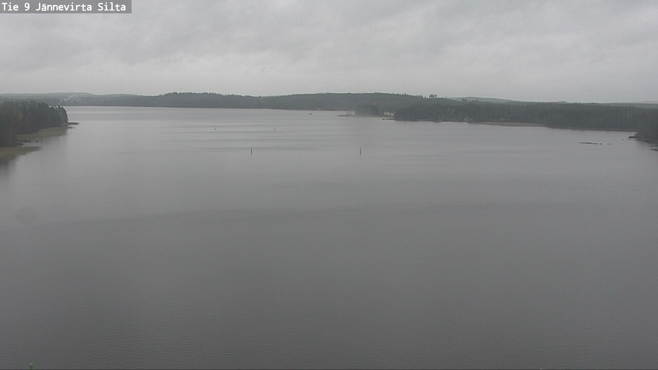 Weather Camera Image Väg 9 Kuopio, Jännevirran silta, Kuopio, Pohjois-Savo