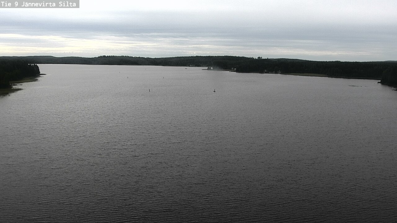 Weather Camera Image Väg 9 Kuopio, Jännevirran silta, Kuopio, Pohjois-Savo