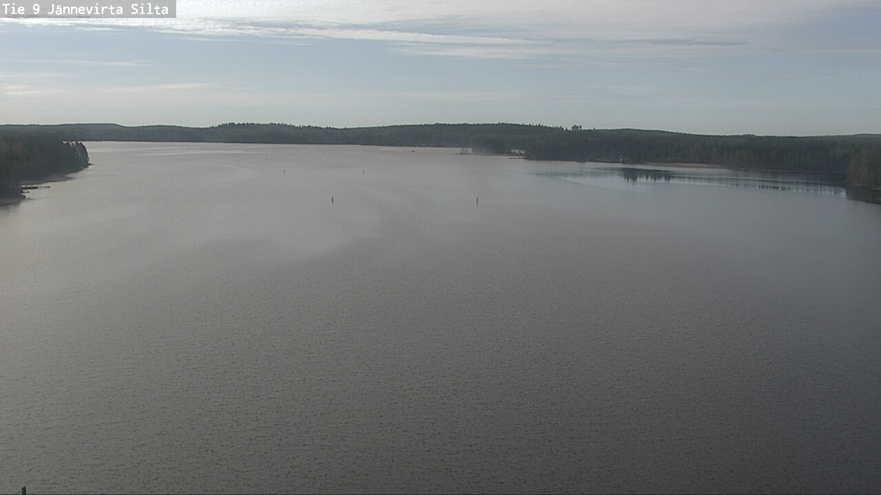 Weather Camera Image Road 9 Kuopio, Jännevirran silta, Kuopio, Pohjois-Savo