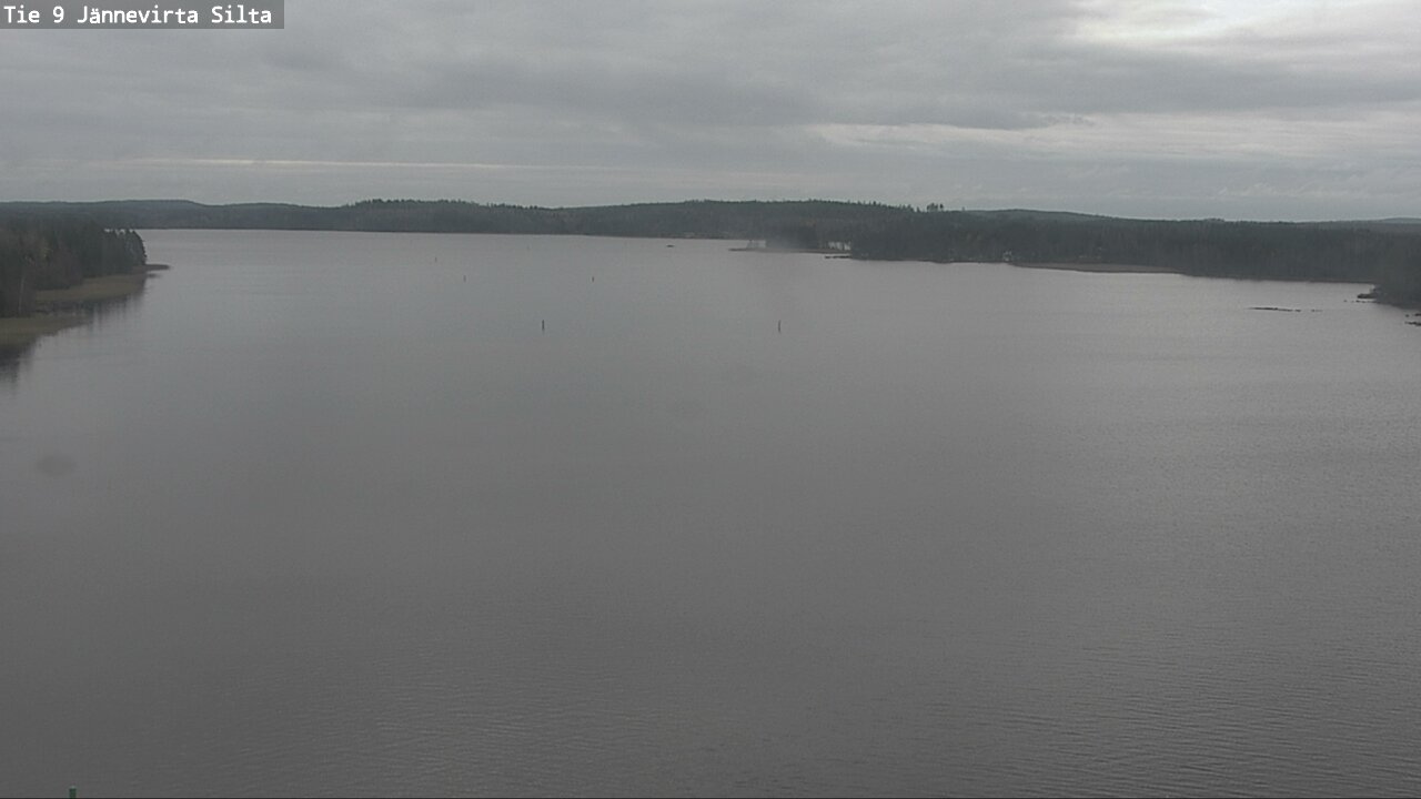 Weather Camera Image Väg 9 Kuopio, Jännevirran silta, Kuopio, Pohjois-Savo