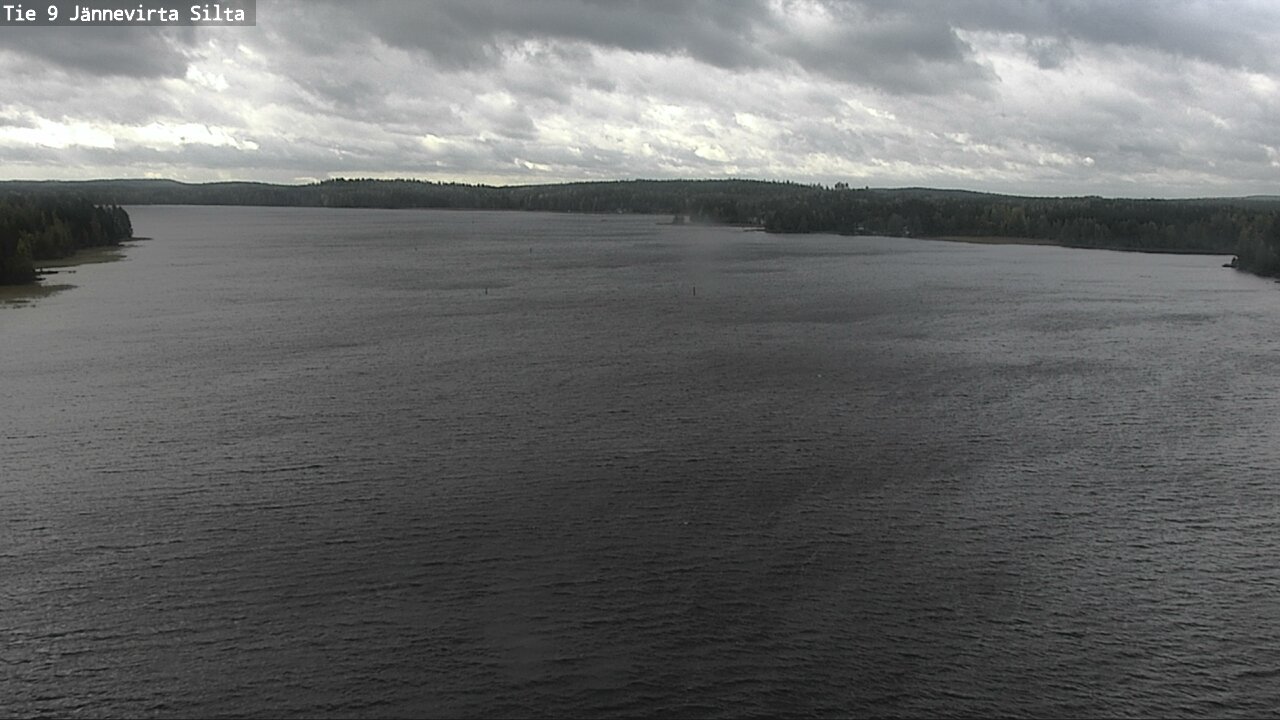 Weather Camera Image Väg 9 Kuopio, Jännevirran silta, Kuopio, Pohjois-Savo