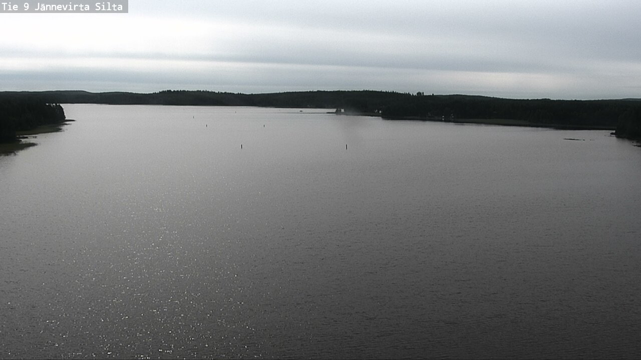 Weather Camera Image Väg 9 Kuopio, Jännevirran silta, Kuopio, Pohjois-Savo