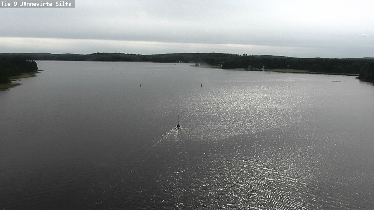 Weather Camera Image Väg 9 Kuopio, Jännevirran silta, Kuopio, Pohjois-Savo