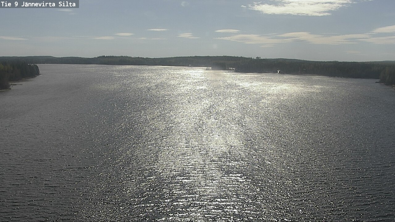 Weather Camera Image Väg 9 Kuopio, Jännevirran silta, Kuopio, Pohjois-Savo
