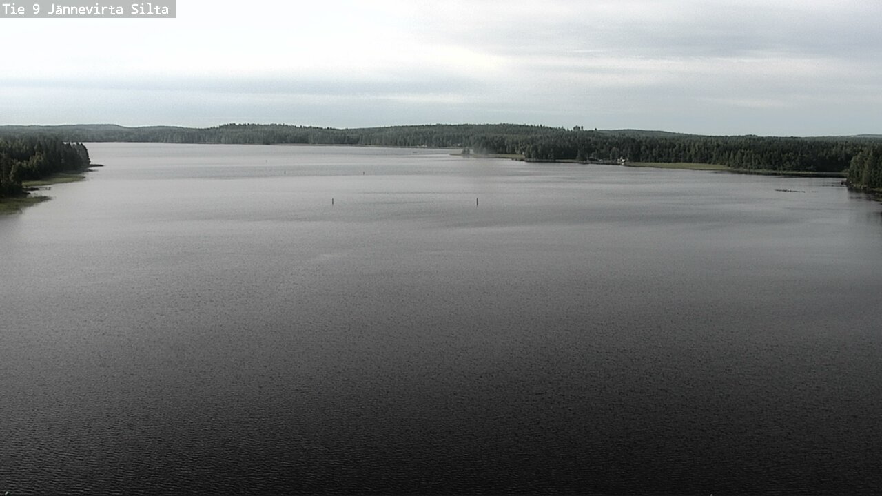 Weather Camera Image Väg 9 Kuopio, Jännevirran silta, Kuopio, Pohjois-Savo