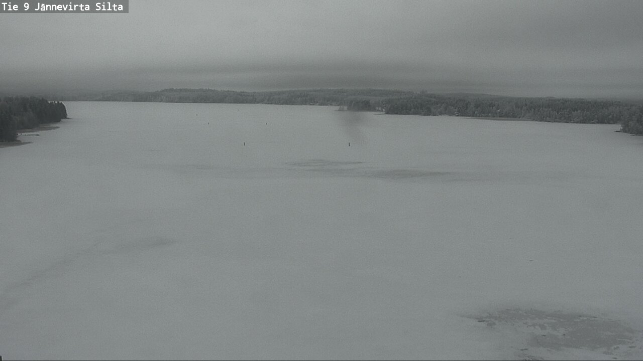Weather Camera Image Väg 9 Kuopio, Jännevirran silta, Kuopio, Pohjois-Savo