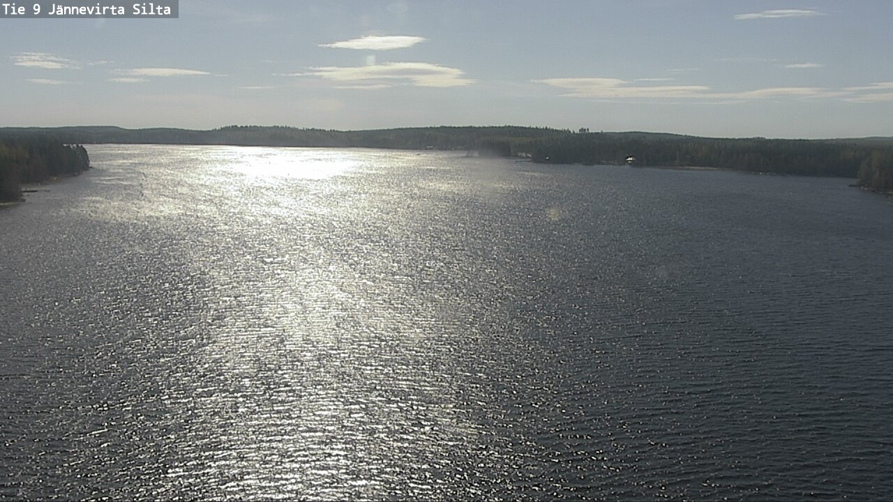 Weather Camera Image Väg 9 Kuopio, Jännevirran silta, Kuopio, Pohjois-Savo