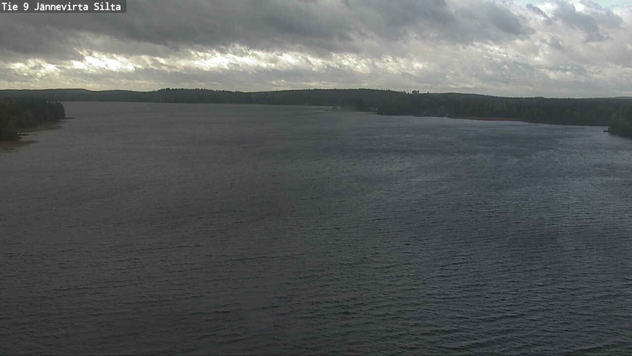 Weather Camera Image Road 9 Kuopio, Jännevirran silta, Kuopio, Pohjois-Savo