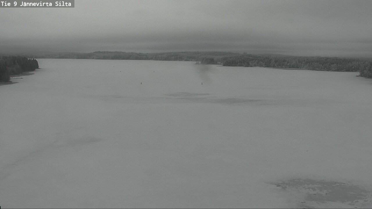 Weather Camera Image Väg 9 Kuopio, Jännevirran silta, Kuopio, Pohjois-Savo