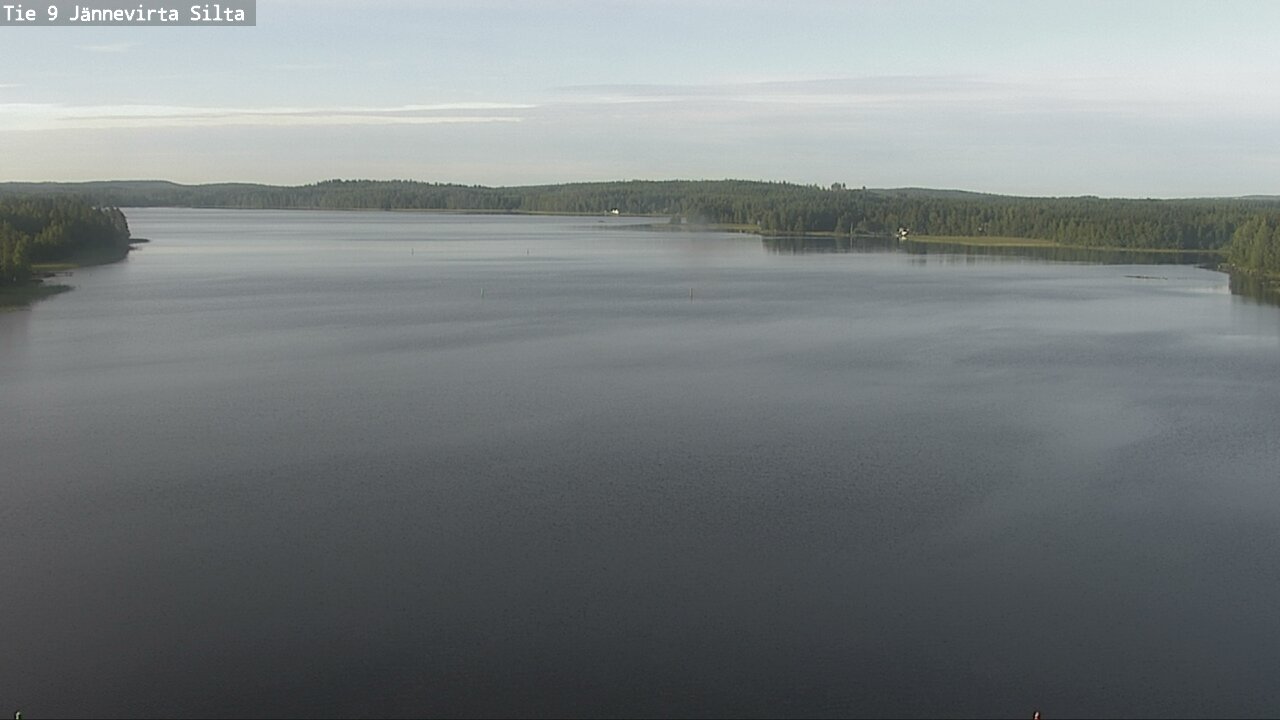 Weather Camera Image Road 9 Kuopio, Jännevirran silta, Kuopio, Pohjois-Savo