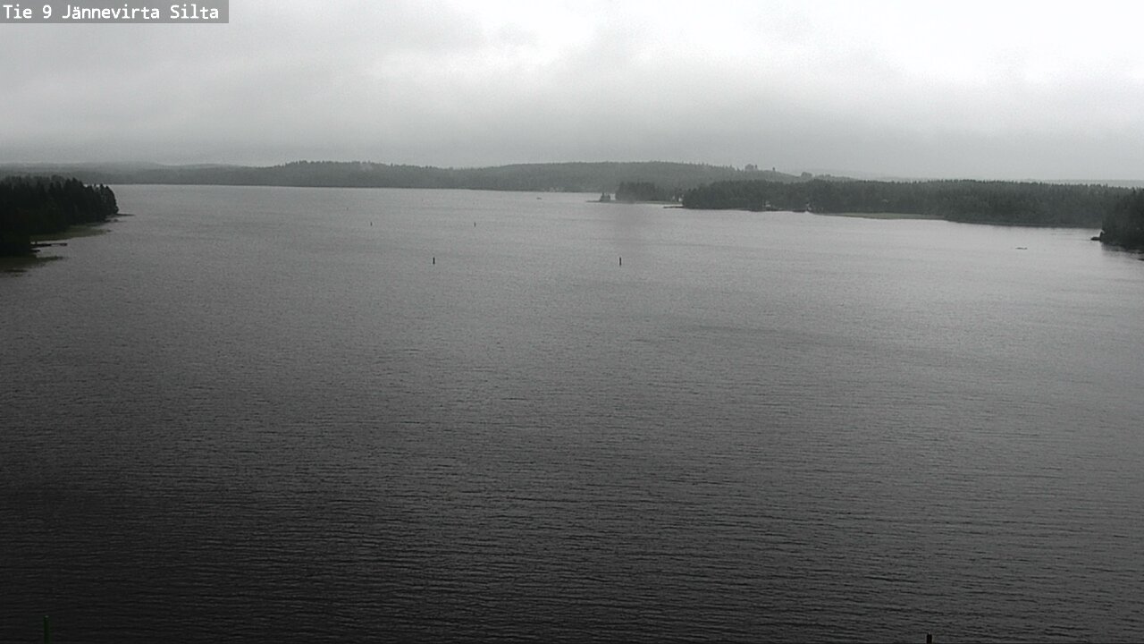Weather Camera Image Road 9 Kuopio, Jännevirran silta, Kuopio, Pohjois-Savo