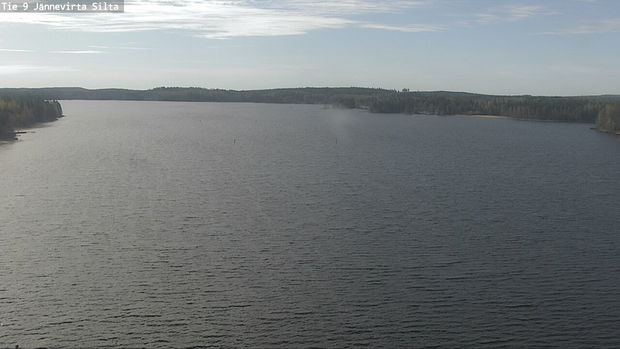Weather Camera Image Road 9 Kuopio, Jännevirran silta, Kuopio, Pohjois-Savo