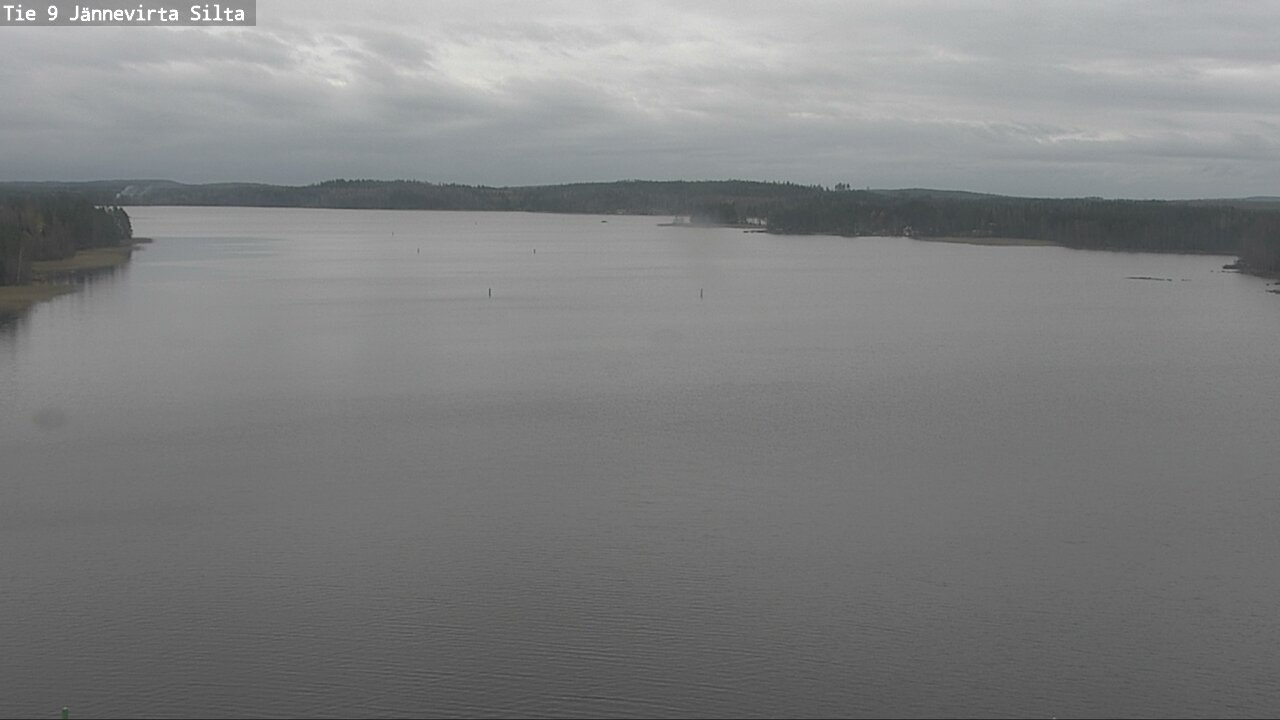 Weather Camera Image Väg 9 Kuopio, Jännevirran silta, Kuopio, Pohjois-Savo