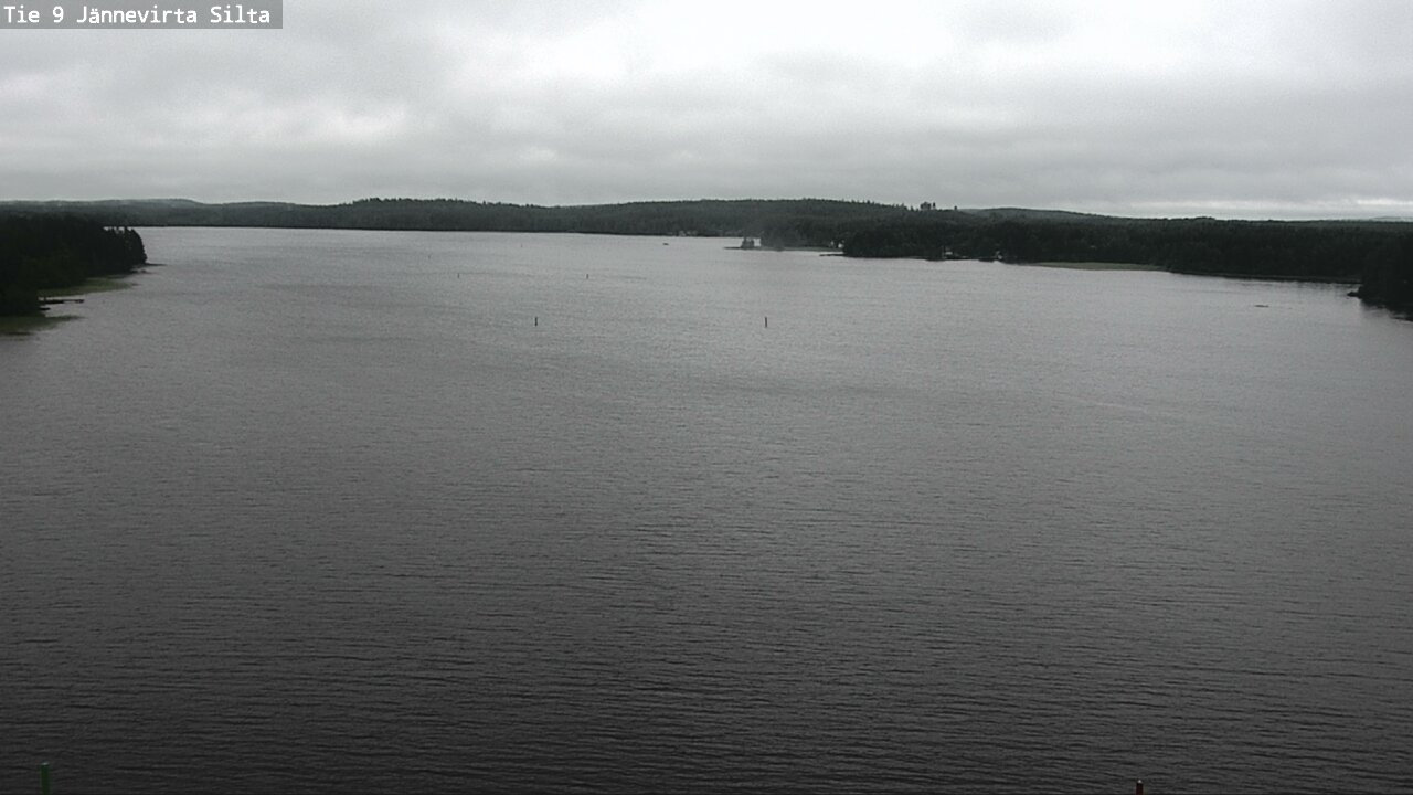 Weather Camera Image Road 9 Kuopio, Jännevirran silta, Kuopio, Pohjois-Savo
