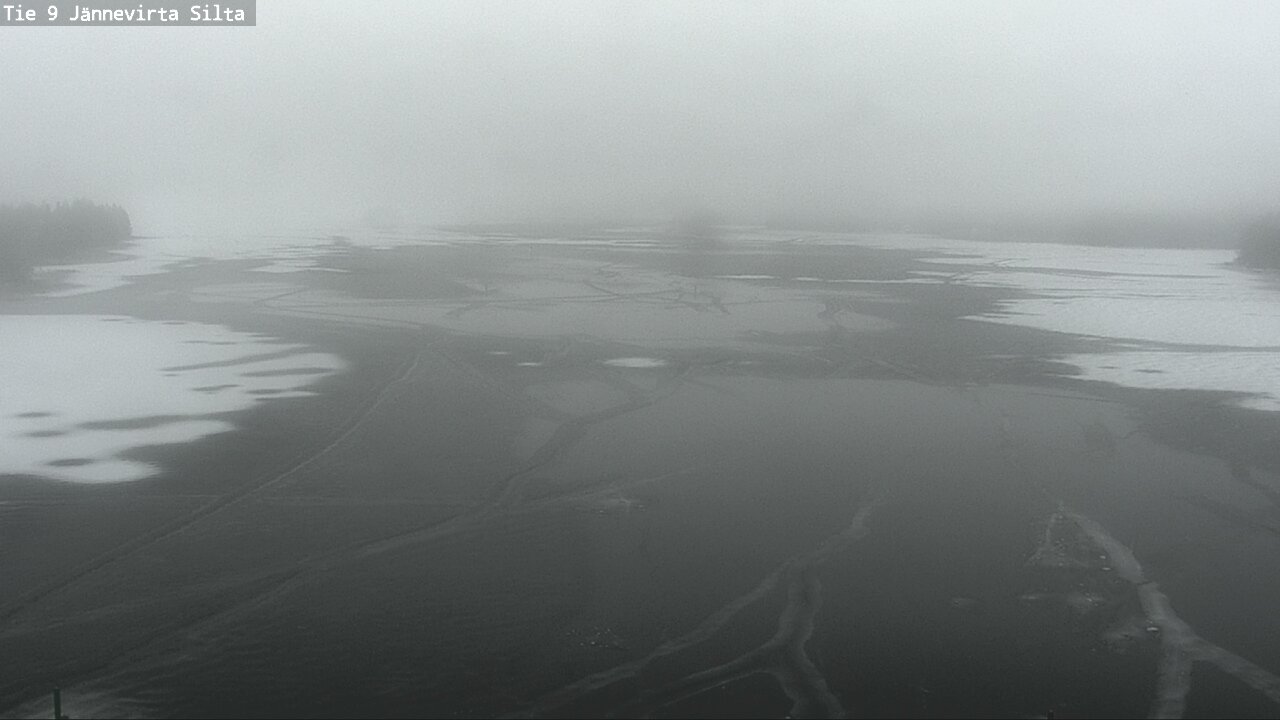 Weather Camera Image Road 9 Kuopio, Jännevirran silta, Kuopio, Pohjois-Savo