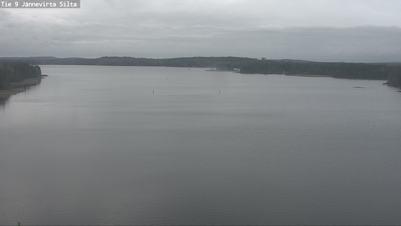 Weather Camera Image Väg 9 Kuopio, Jännevirran silta, Kuopio, Pohjois-Savo