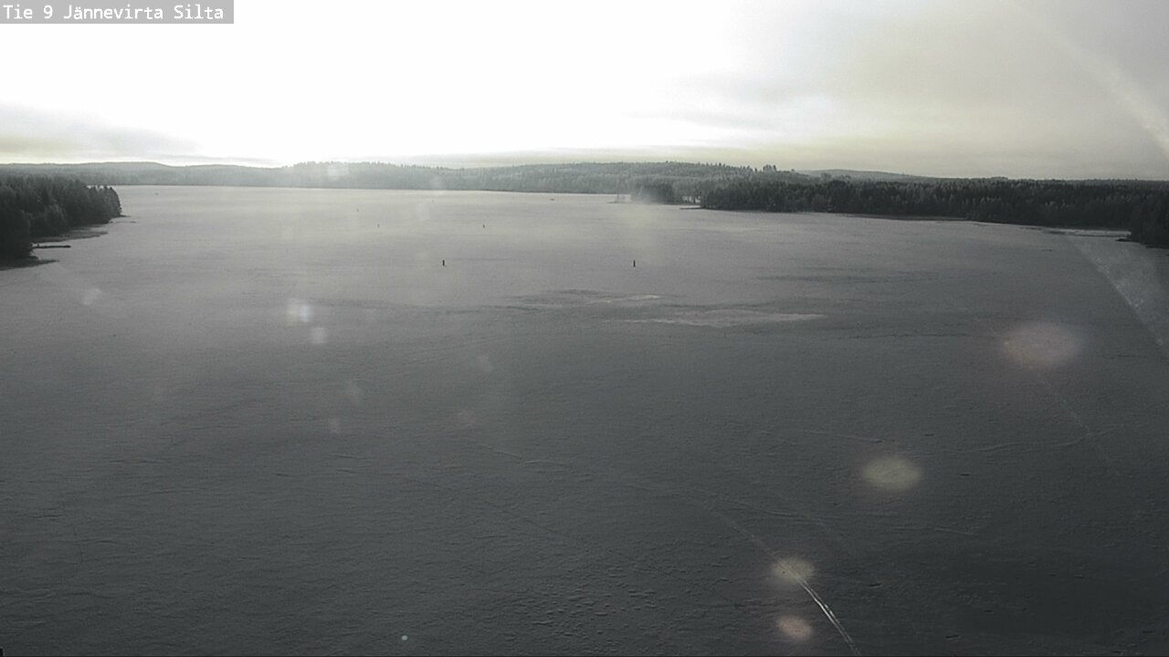 Weather Camera Image Väg 9 Kuopio, Jännevirran silta, Kuopio, Pohjois-Savo