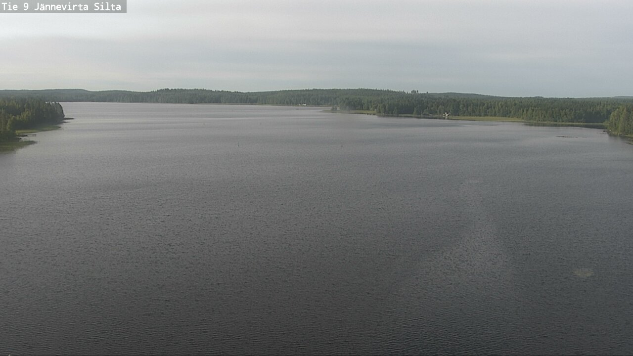 Weather Camera Image Väg 9 Kuopio, Jännevirran silta, Kuopio, Pohjois-Savo