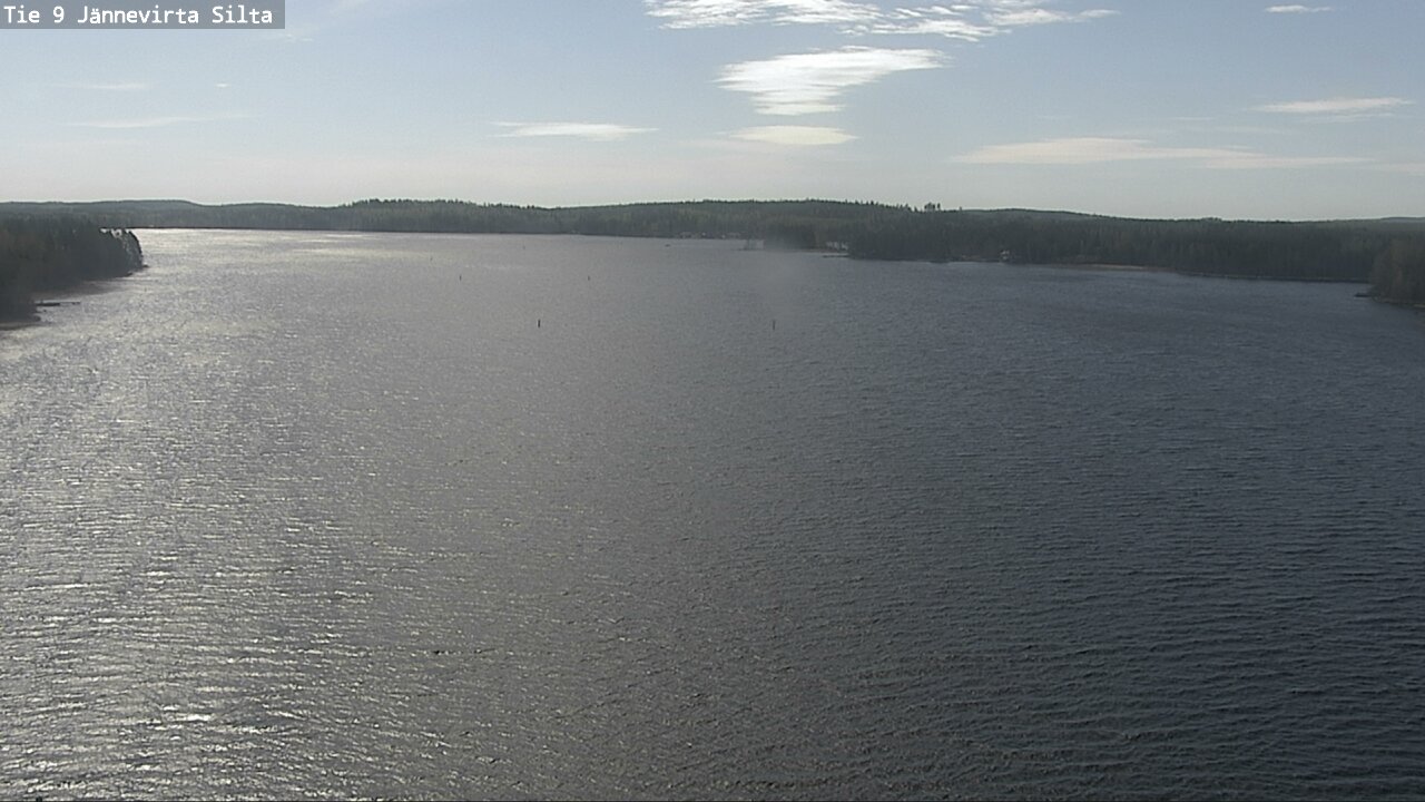 Weather Camera Image Road 9 Kuopio, Jännevirran silta, Kuopio, Pohjois-Savo