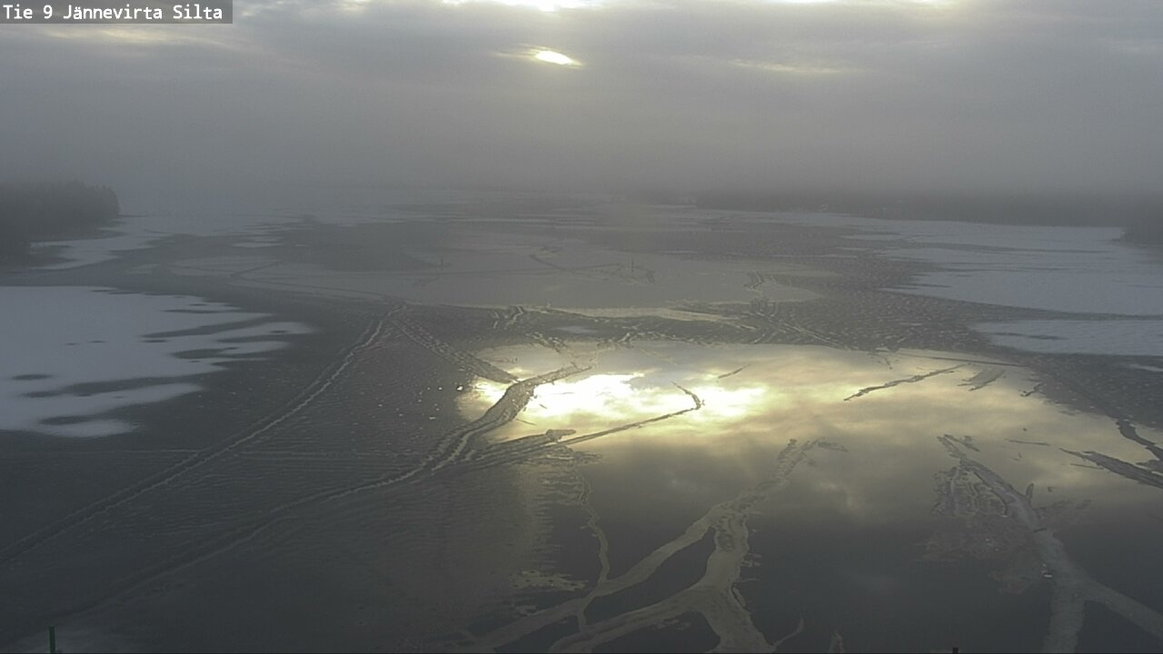 Weather Camera Image Road 9 Kuopio, Jännevirran silta, Kuopio, Pohjois-Savo