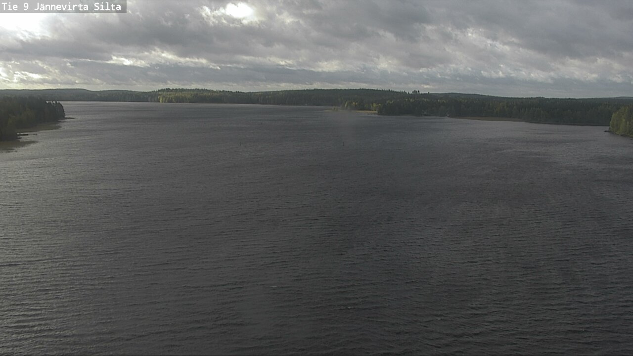 Weather Camera Image Road 9 Kuopio, Jännevirran silta, Kuopio, Pohjois-Savo