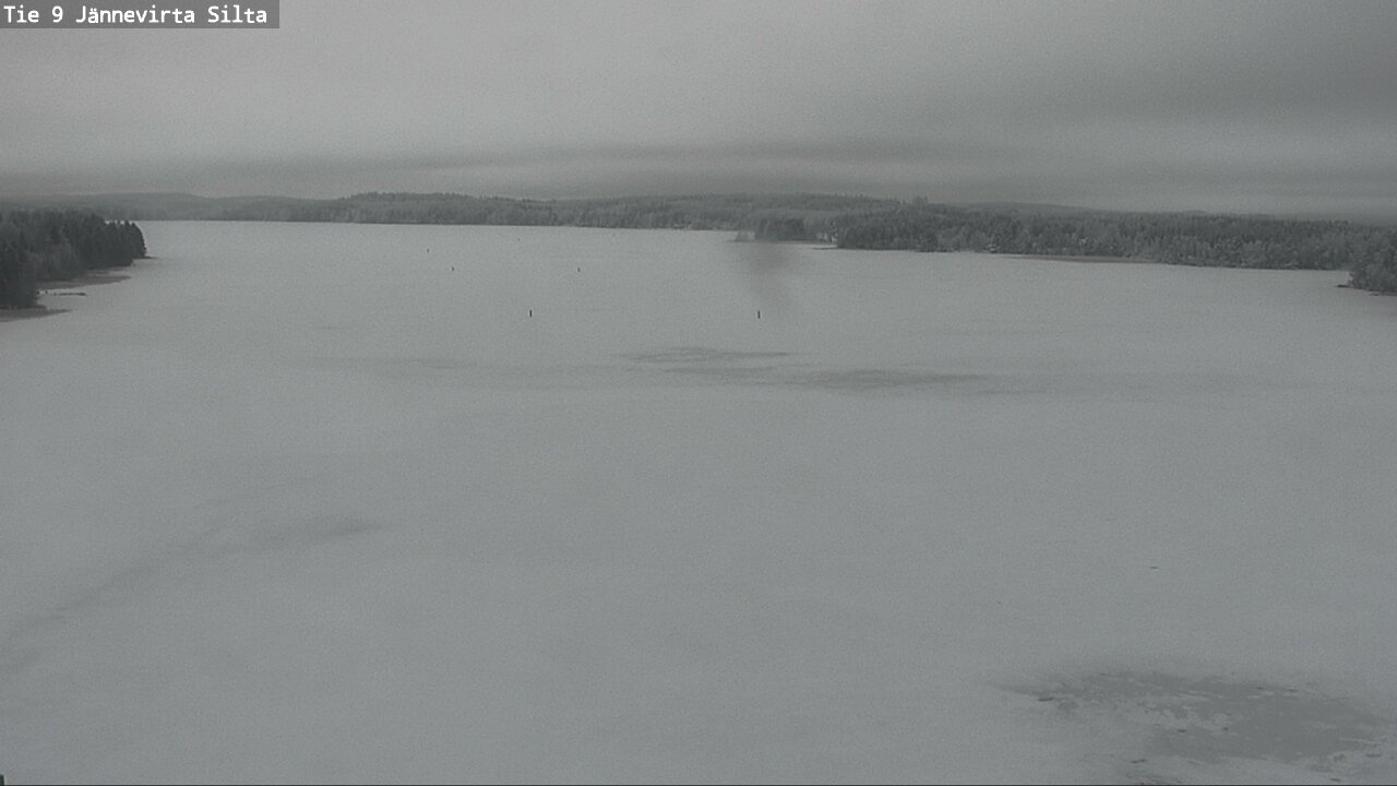Weather Camera Image Väg 9 Kuopio, Jännevirran silta, Kuopio, Pohjois-Savo