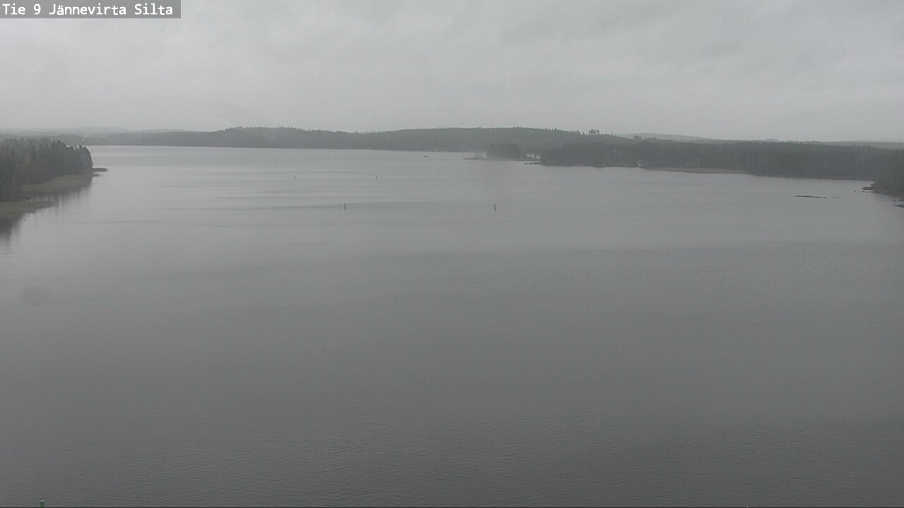 Weather Camera Image Väg 9 Kuopio, Jännevirran silta, Kuopio, Pohjois-Savo