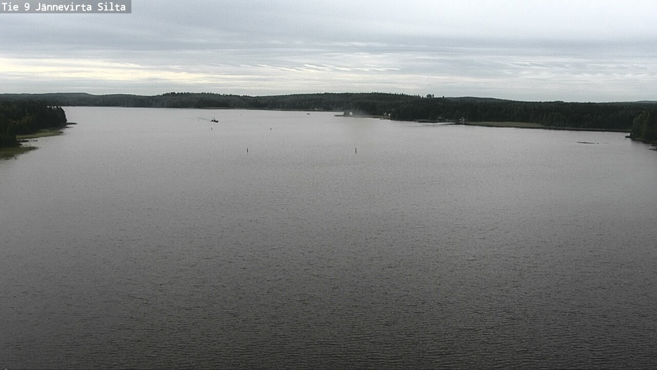 Weather Camera Image Väg 9 Kuopio, Jännevirran silta, Kuopio, Pohjois-Savo