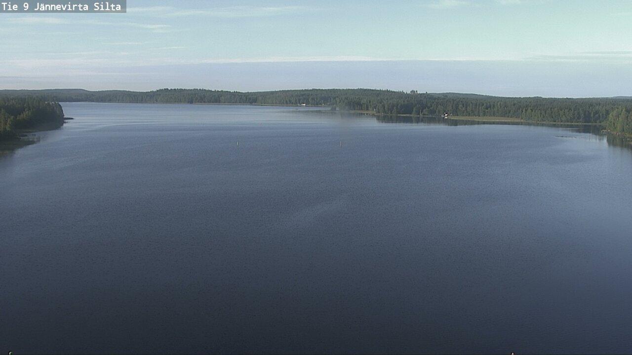 Weather Camera Image Road 9 Kuopio, Jännevirran silta, Kuopio, Pohjois-Savo