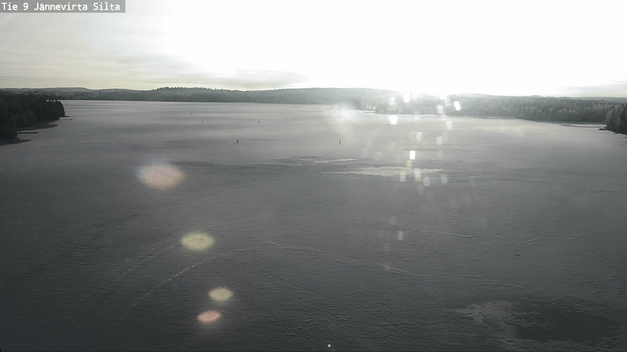 Weather Camera Image Väg 9 Kuopio, Jännevirran silta, Kuopio, Pohjois-Savo