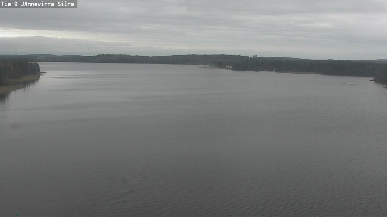 Weather Camera Image Väg 9 Kuopio, Jännevirran silta, Kuopio, Pohjois-Savo