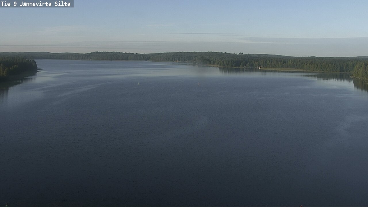 Weather Camera Image Road 9 Kuopio, Jännevirran silta, Kuopio, Pohjois-Savo