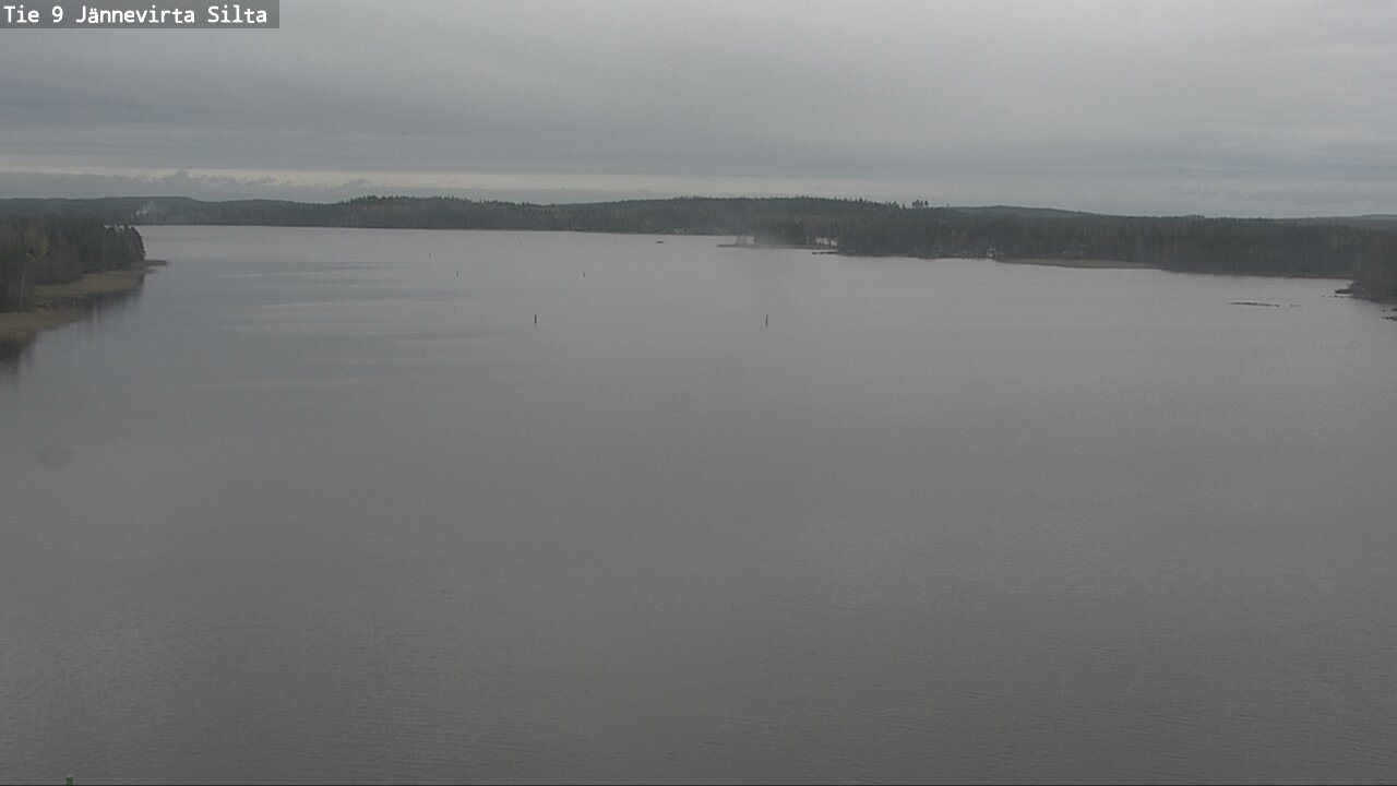 Weather Camera Image Väg 9 Kuopio, Jännevirran silta, Kuopio, Pohjois-Savo