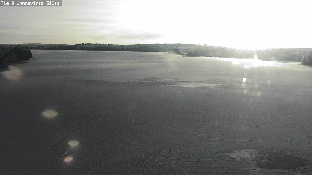 Weather Camera Image Väg 9 Kuopio, Jännevirran silta, Kuopio, Pohjois-Savo