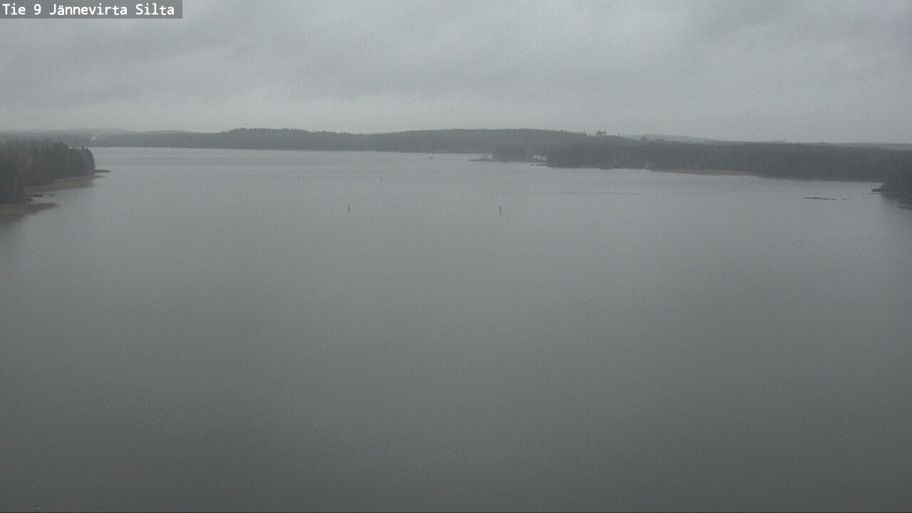 Weather Camera Image Väg 9 Kuopio, Jännevirran silta, Kuopio, Pohjois-Savo