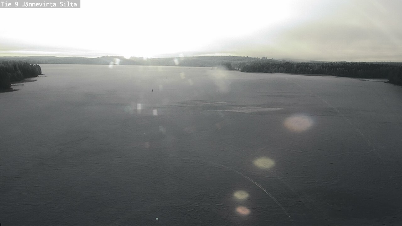Weather Camera Image Väg 9 Kuopio, Jännevirran silta, Kuopio, Pohjois-Savo