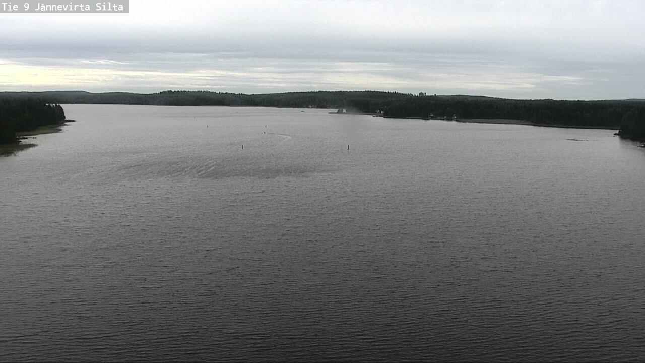 Weather Camera Image Väg 9 Kuopio, Jännevirran silta, Kuopio, Pohjois-Savo