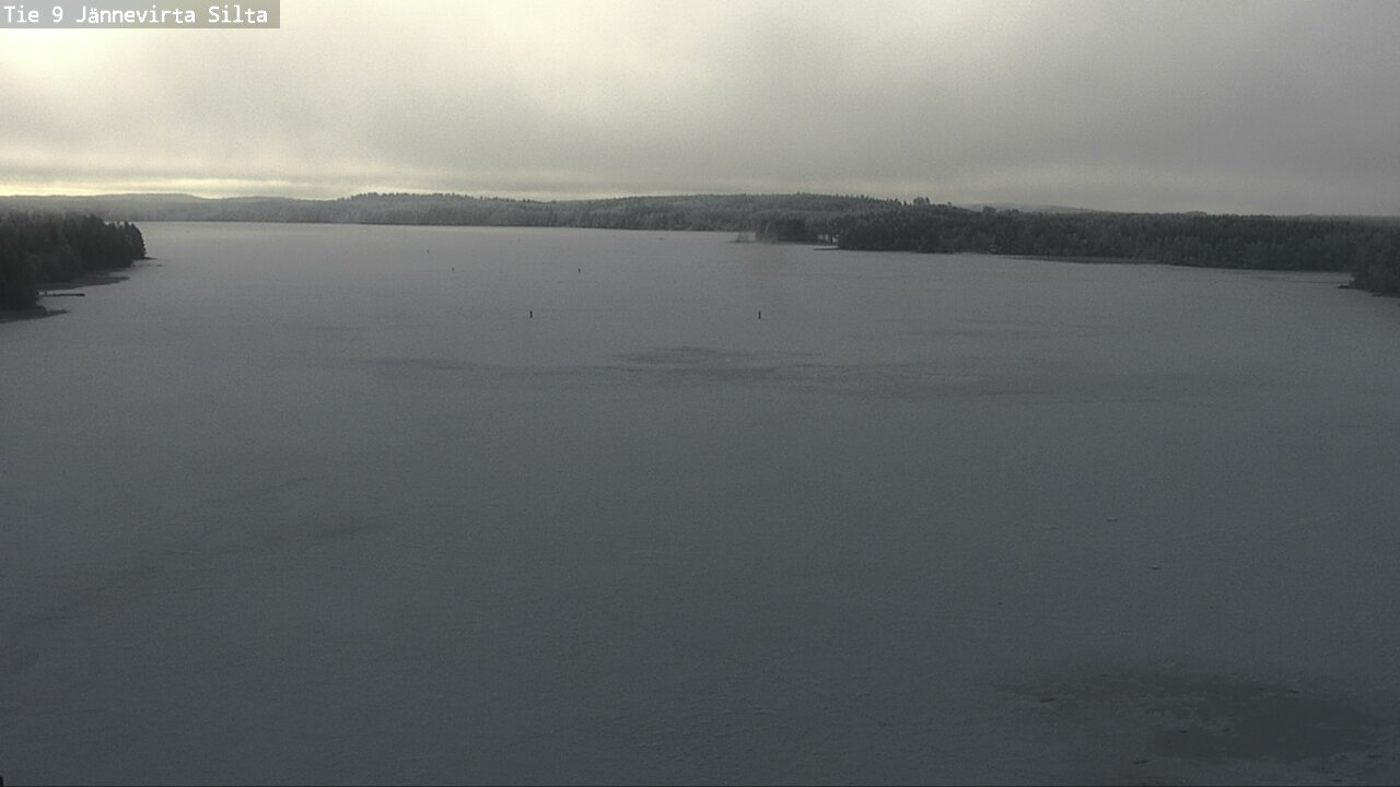 Weather Camera Image Väg 9 Kuopio, Jännevirran silta, Kuopio, Pohjois-Savo