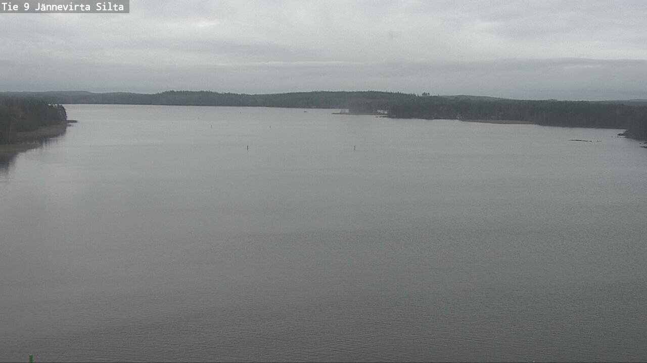 Weather Camera Image Väg 9 Kuopio, Jännevirran silta, Kuopio, Pohjois-Savo