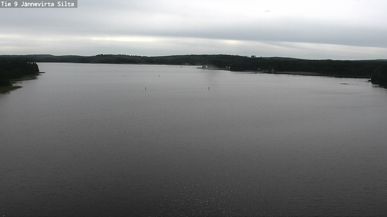 Weather Camera Image Väg 9 Kuopio, Jännevirran silta, Kuopio, Pohjois-Savo