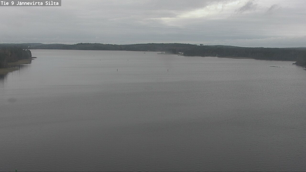 Weather Camera Image Väg 9 Kuopio, Jännevirran silta, Kuopio, Pohjois-Savo