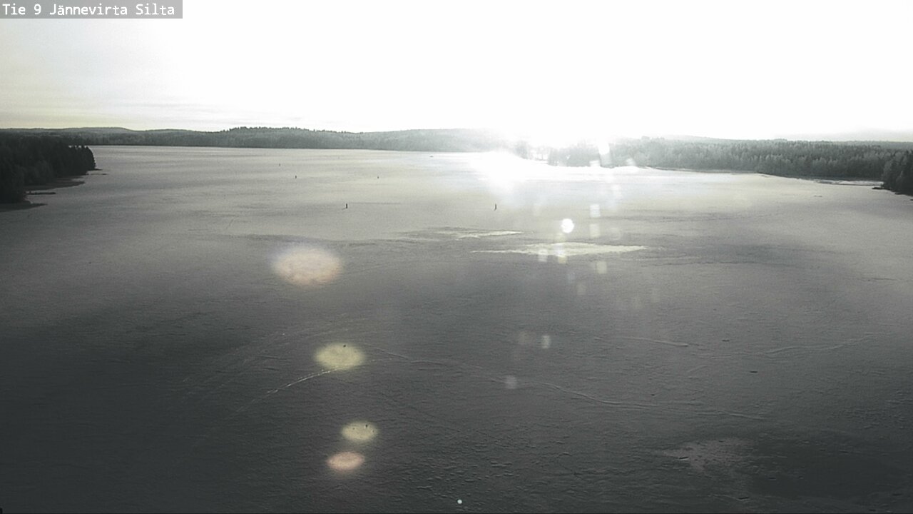 Weather Camera Image Väg 9 Kuopio, Jännevirran silta, Kuopio, Pohjois-Savo