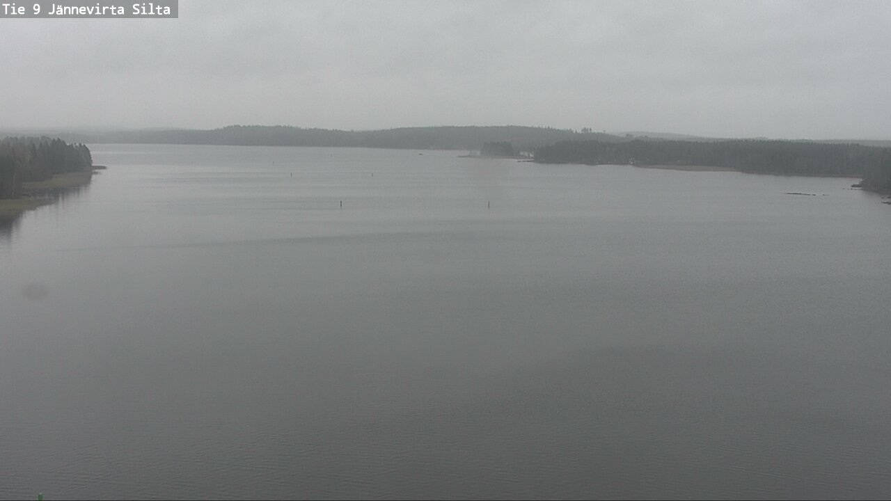 Weather Camera Image Väg 9 Kuopio, Jännevirran silta, Kuopio, Pohjois-Savo