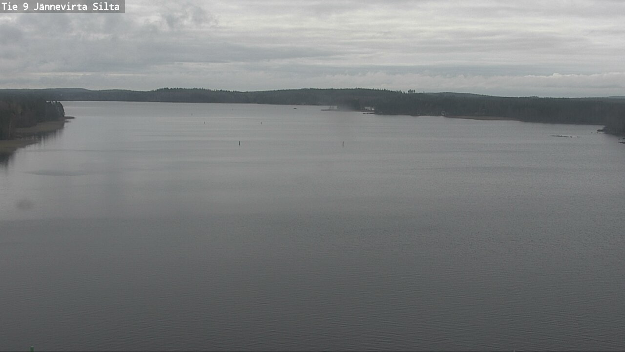 Weather Camera Image Väg 9 Kuopio, Jännevirran silta, Kuopio, Pohjois-Savo