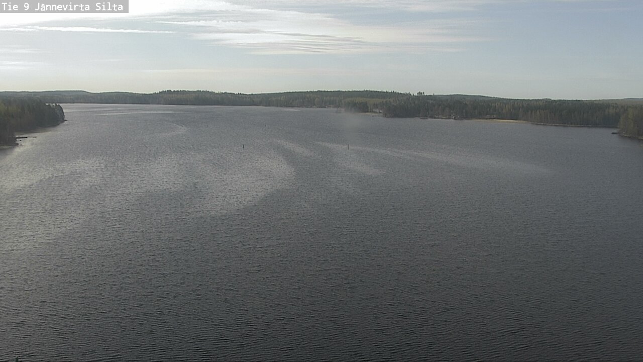 Weather Camera Image Road 9 Kuopio, Jännevirran silta, Kuopio, Pohjois-Savo