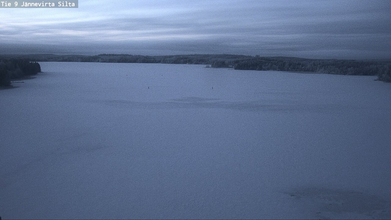 Weather Camera Image Väg 9 Kuopio, Jännevirran silta, Kuopio, Pohjois-Savo