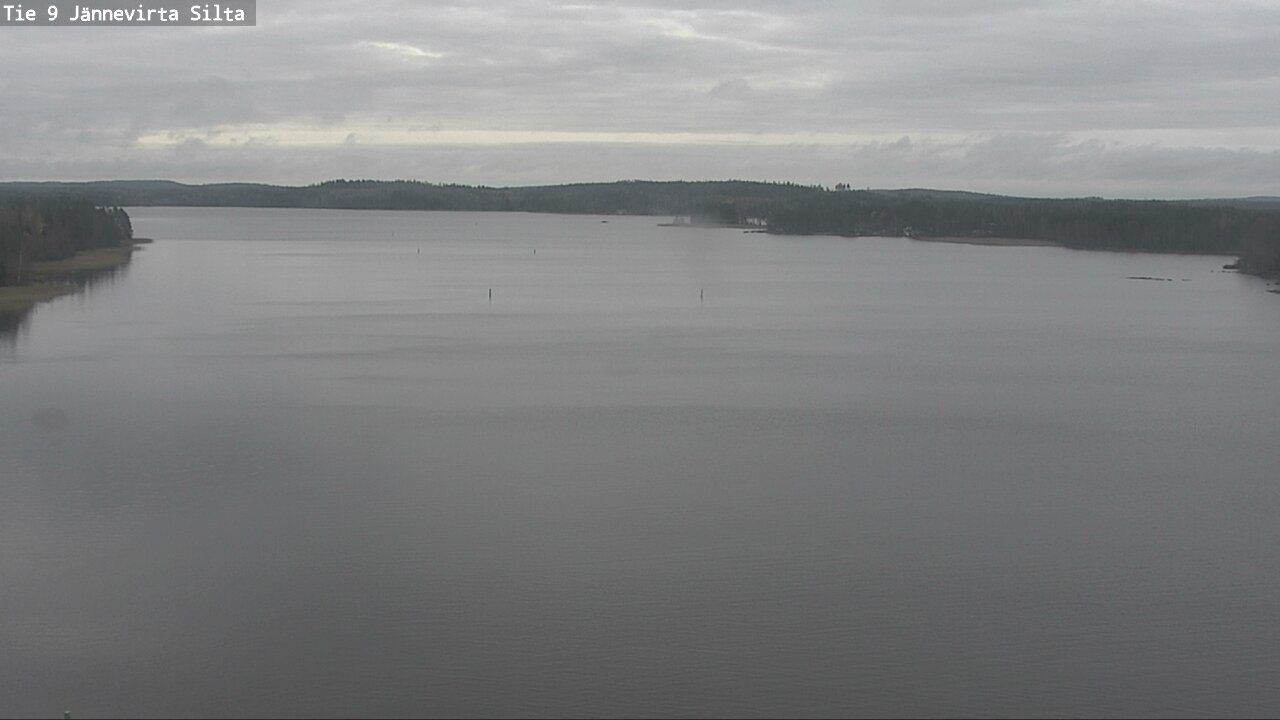 Weather Camera Image Väg 9 Kuopio, Jännevirran silta, Kuopio, Pohjois-Savo