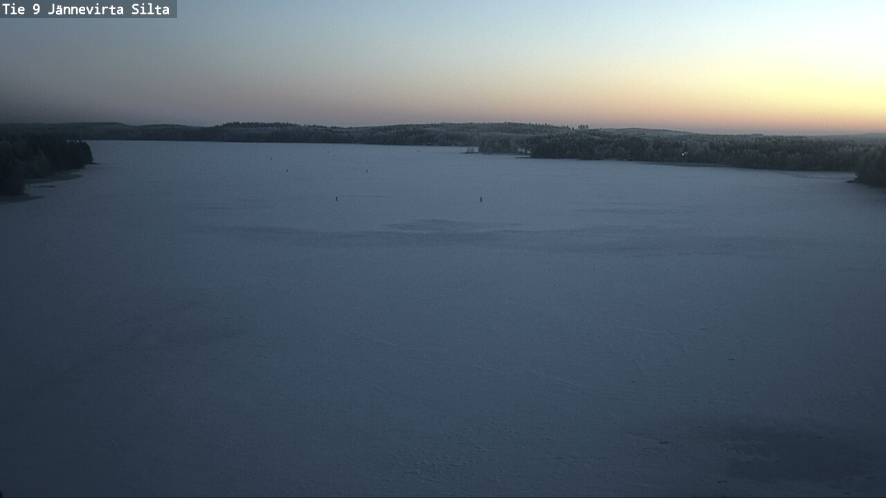 Weather Camera Image Väg 9 Kuopio, Jännevirran silta, Kuopio, Pohjois-Savo