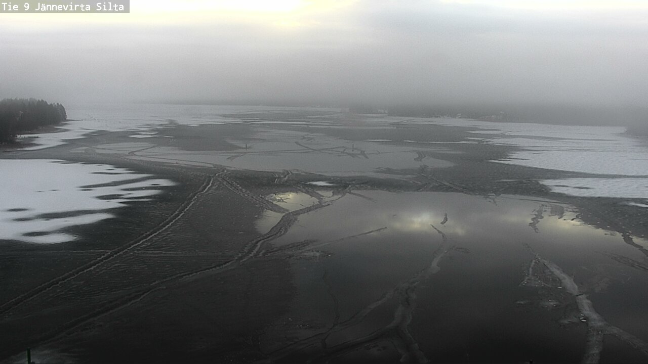 Weather Camera Image Road 9 Kuopio, Jännevirran silta, Kuopio, Pohjois-Savo