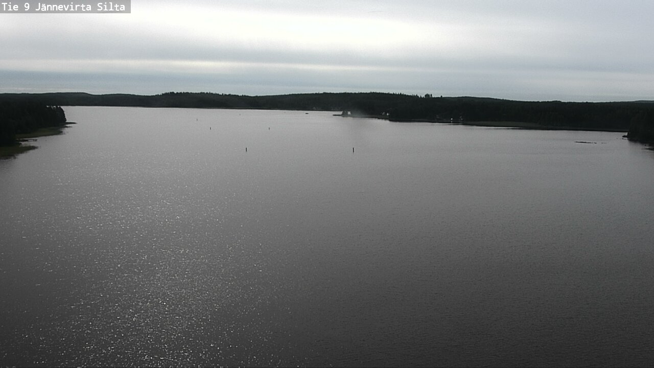 Weather Camera Image Väg 9 Kuopio, Jännevirran silta, Kuopio, Pohjois-Savo